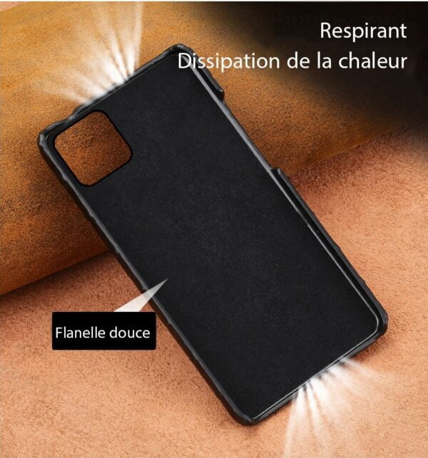 Coque en Crocodile véritable pour iPhone 15, 14, 13, 12, 11, XS, XR, 8, 7, SE – Image 8