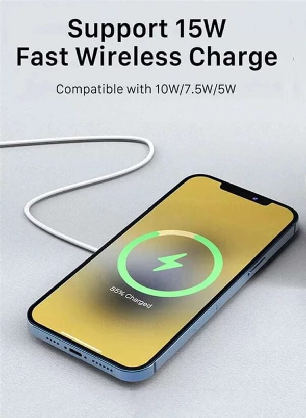 Chargeur MagSafe à induction 15W aimanté – Image 4